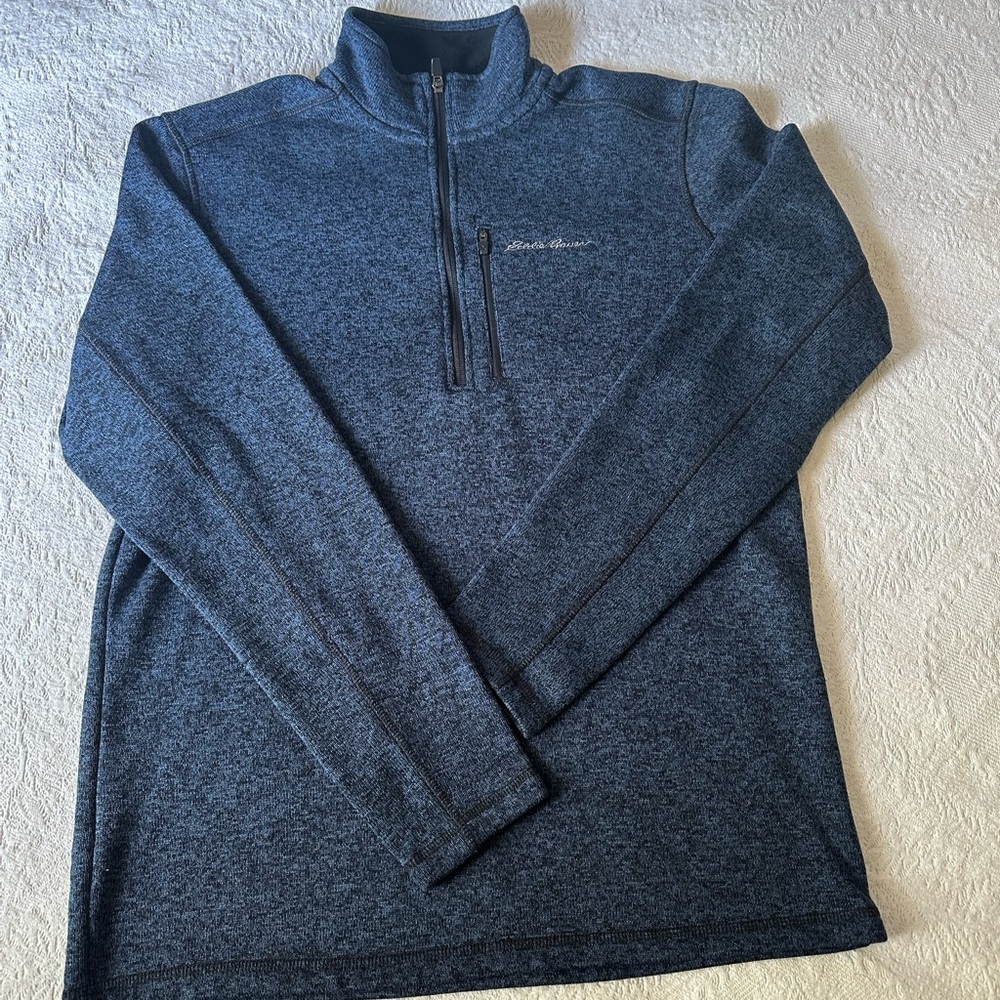 Eddie Bauer Men's Blue Sweater